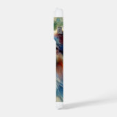 Billy dog 240624AREF116 - Watercolor iPhoneケース (左側面)