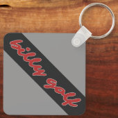Billy Golf Bag Tag Keychain  キーホルダー (裏面)