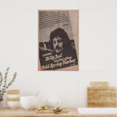 BILLY JOEL - 1972 Poster original NME - Cold ポスター (キッチン)