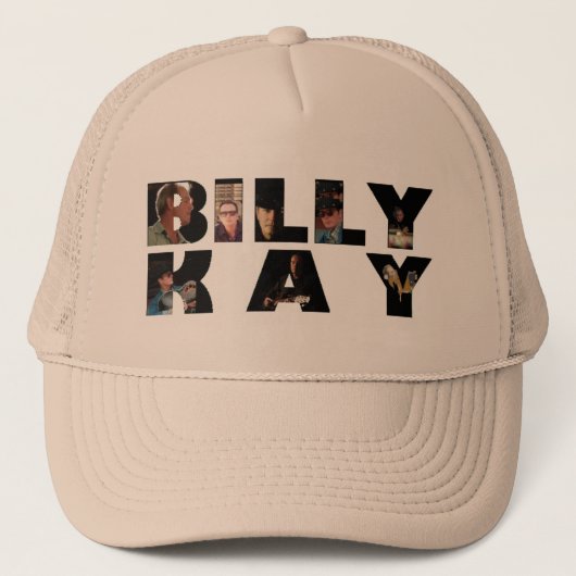 Billy Kay Photo TourロゴTrucker Hats キャップ (正面)