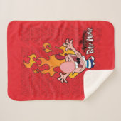 Billy & Mandy - Destroy Us All シェルパブランケット (正面(横))