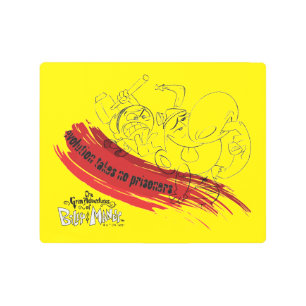 Billy & Mandy - Evolution Takes No Prisoners メタルプリント