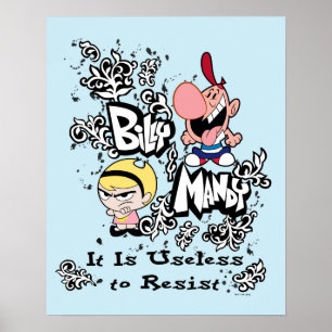 Billy & Mandy - Useless to Resist ポスター