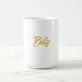 Billy Name typography オリジナルギフト  コーヒーマグカップ