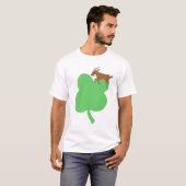 Billy Swags White St Patricks Goat Themed T-shirt Tシャツ (正面フル)