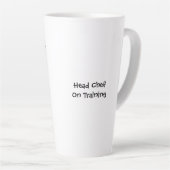 Billy the Chef Masterchef Print Latte Mug カフェラテマグ (右アングル)