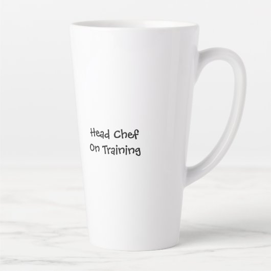 Billy the Chef Masterchef Print Latte Mug カフェラテマグ (右)