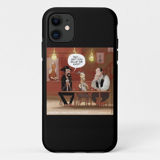 Billy The Kid? 面白いヤギ iPhone 5 カバー (裏面)