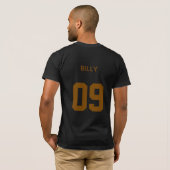 Billy the Rabbit™ 野球シリーズ Tシャツ (裏面フル)