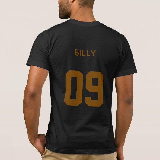 Billy the Rabbit™ 野球シリーズ Tシャツ (裏面)