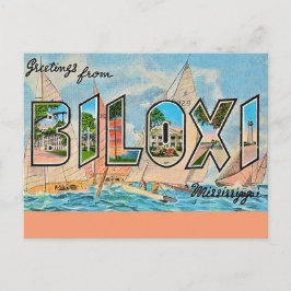 Biloxi Miss Vintage Postcard ポストカード