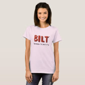 BILTのバーテンダーの女性のTシャツ Tシャツ (正面フル)