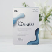 Bilu Teexのミニマルな名刺デザイン | エル エンクロージャーカード (スタンド正面)