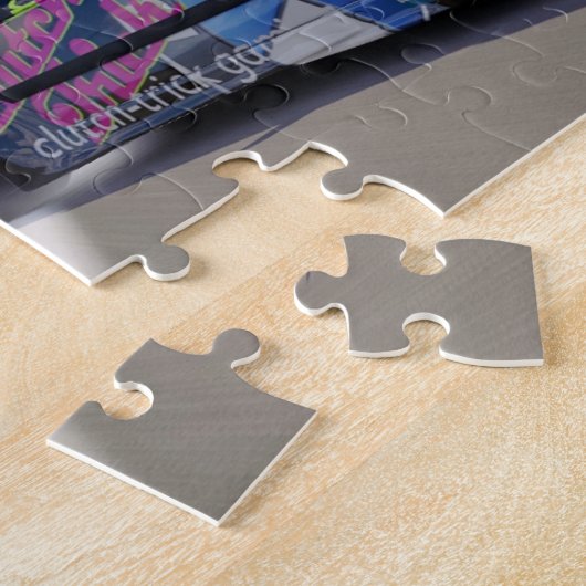 Bimmerの漂流車 ジグソーパズル (側面)