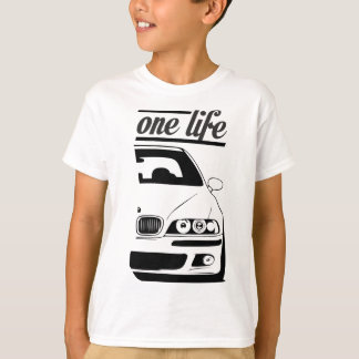 Bimmer Car E39 5シリーズ – One Life One Love Tシャツ