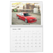Bimmerforums E34 Crew 2025年カレンダー  カレンダー (1月 2027)