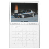 Bimmerforums E34 Crew 2025年カレンダー  カレンダー (2月 2027)