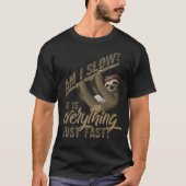 Bin ich langsam? tシャツ (正面)