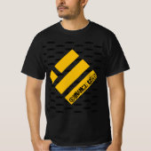 BINANCE USD暗号通貨ロゴTシャツ Tシャツ (正面)