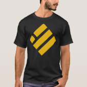 Binance USD暗号通貨Binance USD BUSD Stable Tシャツ (正面)