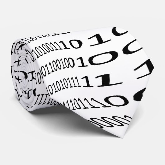 binär binary Code ネクタイ (ロール)