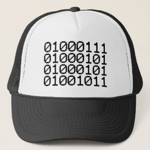BINARY GEEK キャップ