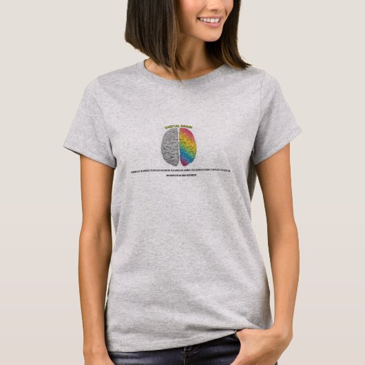 BINARY Generation Xの女性のTシャツ Tシャツ (正面)
