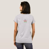 BINARY Generation Yの女性のTシャツ Tシャツ (裏面フル)