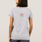BINARY Generation Yの女性のTシャツ Tシャツ (裏面)