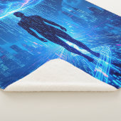 Binary Storm Digital Adventure Blanket シェルパブランケット (3/4)