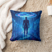 Binary Storm Digital Adventure Pillows クッション (ブランケット)