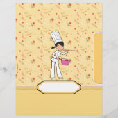 Bindersのカスタムレターヘッドデバイダーページ (正面)