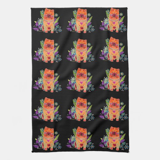 BINDIなめらかなチャウリングサイドタオル/キッチンタオル キッチンタオル (縦)