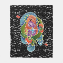 BINDIシーオッターズフリースブランケット（3サイズ） フリースブランケット