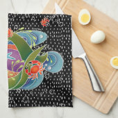 BINDIシーオータースキッチンタオル キッチンタオル (四つ折り)