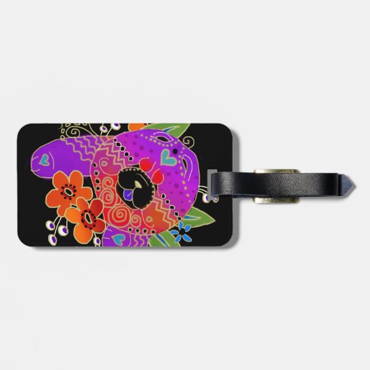 BINDIチャウラゲッジタグ ラゲッジタグ (裏面横)