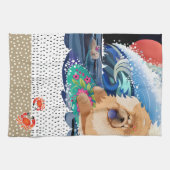 BINDI CHOWABUNGA – チャウキッチンまたはドッグショータオル キッチンタオル (横)