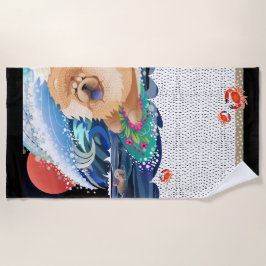 BINDI CHOWABUNGA – チョーグビーチタオル ビーチタオル