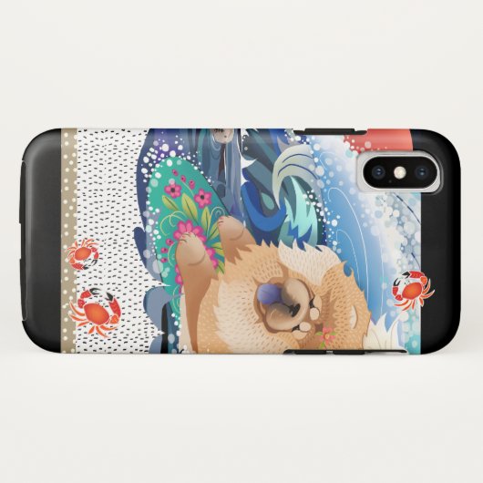 BINDI CHOWABUNGA - Chow IPHONE Xケース Case-Mate iPhoneケース (裏面(横))