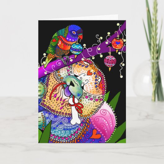 BINDI CHOWLIDAYカード カード (正面)