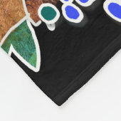 BINDI GARDENパーティー-フリーススロー フリースブランケット (角)