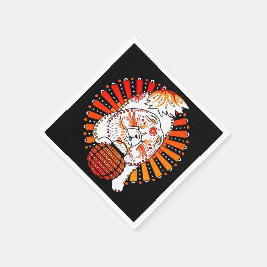 BINDI MI-TANG – チョウ紙ナプキン スタンダードカクテルナプキン (角)