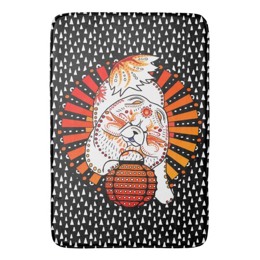 BINDI MI TANG - Chow – 垂直Crate/Bath mat バスマット (正面縦)