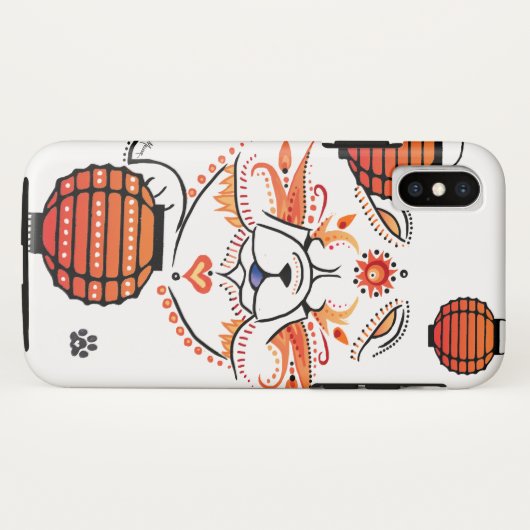 BINDI MI TANG Chow - IPHONE Xケース Case-Mate iPhoneケース (裏面(横))