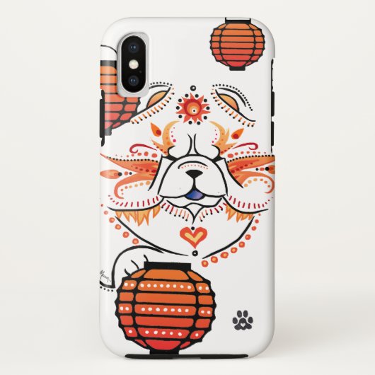 BINDI MI TANG Chow - IPHONE Xケース Case-Mate iPhoneケース (裏面)