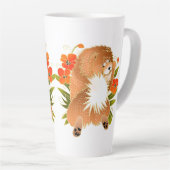 BINDI MINGSIEレッドチャウラテマグ カフェラテマグ (右アングル)