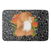 BINDI MINGSIE赤いチャウクレートまたはバスマット バスマット (正面)