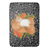 BINDI MINGSIE赤いチャウクレートまたはバスマット バスマット (正面縦)