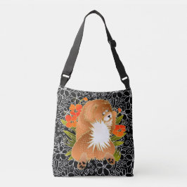 BINDI MINGSIE赤いチャウクロスボディまたはtote-2サイズ クロスボディバッグ