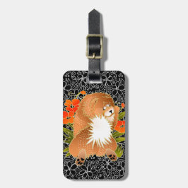 BINDI MINGSIE赤いチャウ荷物タグ ラゲッジタグ